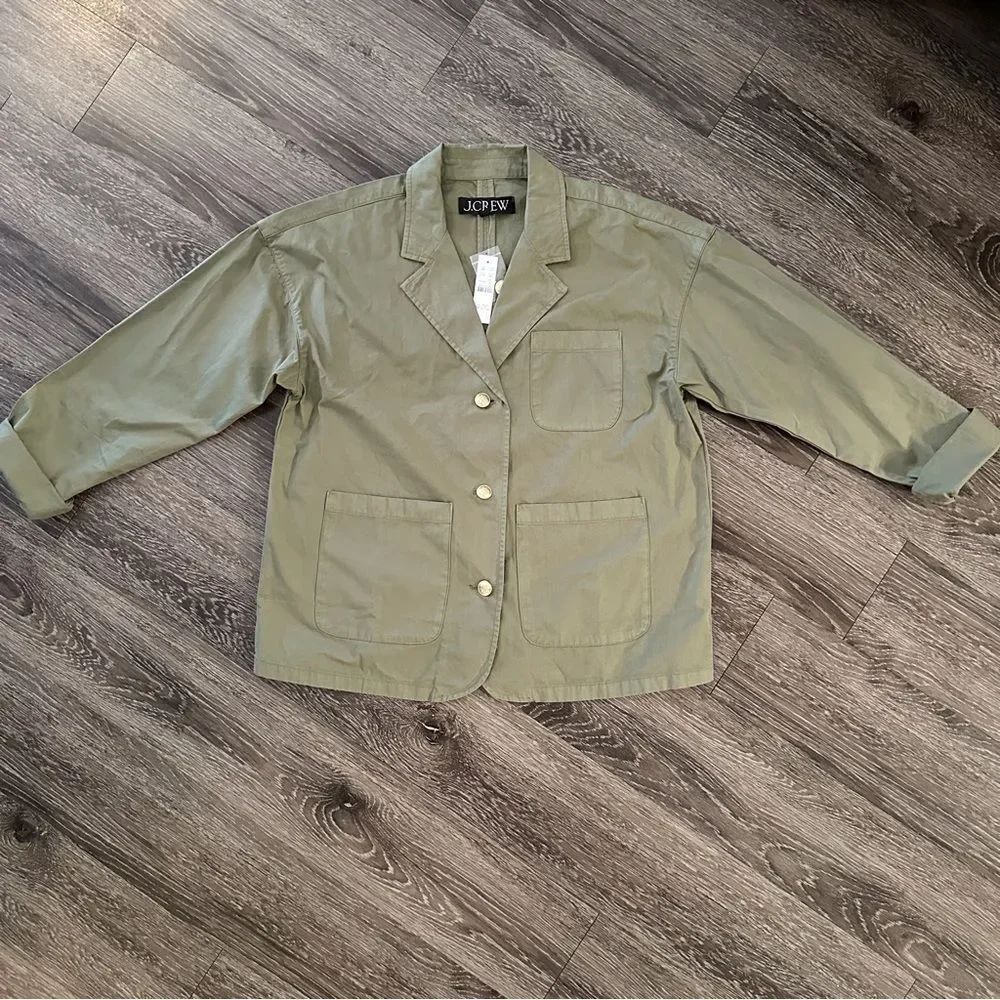 J. Crew Blazer-jacket in chino New